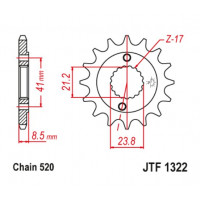 JT Звезда цепного привода JTF1322.13