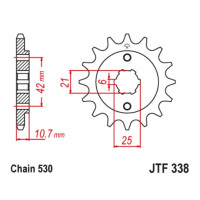 JT Звезда цепного привода JTF338.16