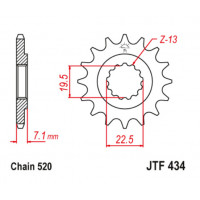 JT Звезда цепного привода JTF434.14
