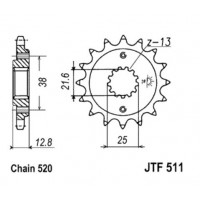 JT Звезда цепного привода JTF511.15
