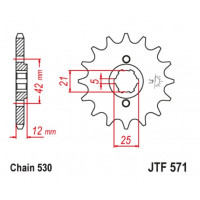 JT Звезда цепного привода JTF571.15