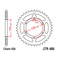 JT Звезда цепного привода JTR486.46