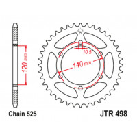 JT Звезда цепного привода JTR498.45