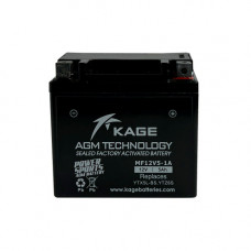 KAGE Аккумулятор YT5L-BS/YTX5L-BS