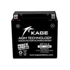KAGE Аккумулятор YTX14-BS, YTX14H-BS