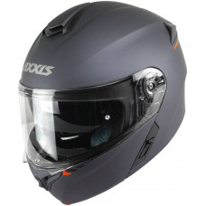 AXXIS FU406BSV Storm S SV Solid Matt Titanium шлем серый матовый