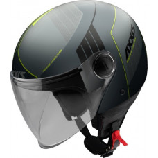 AXXIS Square Convex Grey шлем открытый серый