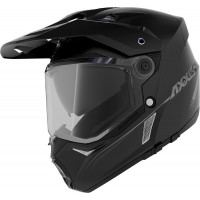 AXXIS MX803 Wolf DS Solid шлем туристический эндуро черный матовый