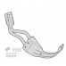 GIVI RM2159KIT Крепление для хагера брызговика RM02 для Yamaha Tracer 9 / Tracer 9 GT (2021-2025)