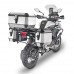Центральный кофр GIVI ALA56A Trekker Alaska MONOKEY. Натуральное алюминиевое покрытие, 56 литров.