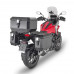 Центральный кофр GIVI ALA56B Trekker Alaska Black MONOKEY. Алюминиевое покрытие, матовый чёрный окрас, 56 литров.