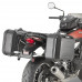 Центральный или боковой кофр GIVI DLM30B Trekker Dolomiti 30 Black Line MONOKEY. Выполнен полностью из алюминия, полностью черного цвета.
