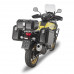 Центральный или боковой кофр GIVI DLM30B Trekker Dolomiti 30 Black Line MONOKEY. Выполнен полностью из алюминия, полностью черного цвета.