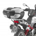 Центральный кофр GIVI V58WLTD Maxia 5 MONOKEY Limited Edition. Белые глянцевые накладки и белые катафоты