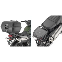 GIVI SR1210 площадка для установки центральных кофров на мотоциклы HONDA CL500 (2023–2025)
