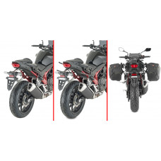 GIVI TR1206 - специальный держатель быстрого снятия системы REMOVE-X для установки мягких боковых сумок на мотоциклы HONDA