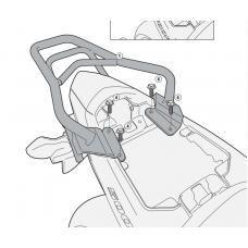 GIVI SR1119 крепление верхнего кофра системы моноблочной фиксации MONOLOCK® GIVI SR1119 крепление верхнего кофра системы моноблочной фиксации MONOLOCK®