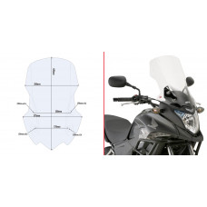 GIVI D1121ST ветровое стекло для мотоциклов HONDA CB500X/CB400X (2013–2018) GIVI D1121ST ветровое стекло для мотоциклов HONDA CB500X/CB400X (2013–2018)