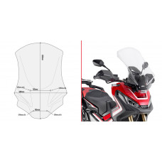 GIVI D1156ST ветровое стекло на мотоцикл HONDA X-ADV 750 (2017-2020) GIVI D1156ST ветровое стекло на мотоцикл HONDA X-ADV 750 (2017-2020)