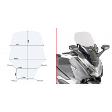 GIVI D1166ST - ветровое стекло для скутеров HONDA GIVI D1166ST - ветровое стекло для скутеров HONDA