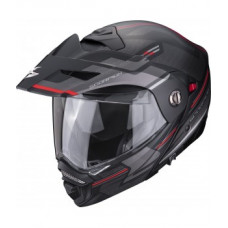 Шлем эндуро Scorpion ADX-2 Carrera Черный матовый/Красный
