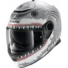 Шлем интеграл Shark Spartan Replica Lorenzo White Shark Mat