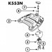 K553N - Комплект из площадки и крепежа