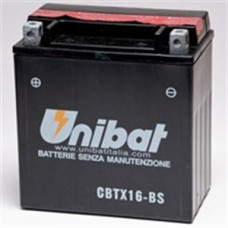 UNIBAT Аккумулятор YTX16-BS