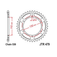 JT Звезда цепного привода JTR479.47