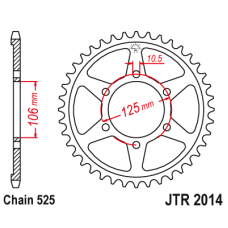 JT Звезда цепного привода JTR2014.46