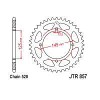 JT Звезда цепного привода JTR857.39