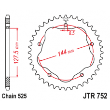 JT Звезда цепного привода JTR752.36