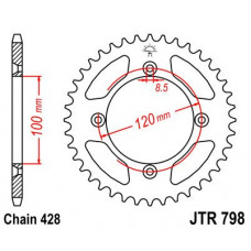 JT Звезда цепного привода JTR798.47