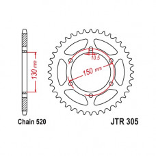 JT Звезда цепного привода JTR305.46