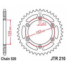 JT Звезда цепного привода JTR210.43