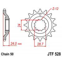 JT Звезда цепного привода JTF528.17