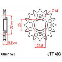 JT Звезда цепного привода JTF403.15