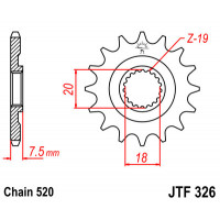 JT Звезда цепного привода JTF326.13
