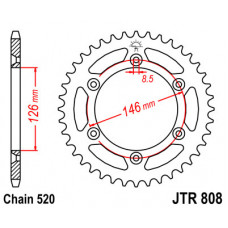 JT Звезда цепного привода JTR808.41