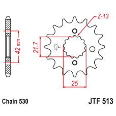 JT Звезда цепного привода JTF513.18