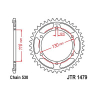 JT Звезда цепного привода JTR1479.47ZBK