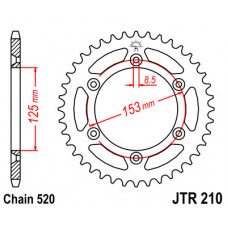JT Звезда цепного привода JTR210.40
