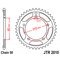 JT Звезда цепного привода JTR2010.43