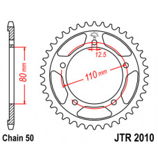 JT Звезда цепного привода JTR2010.43