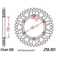 JT Звезда цепного привода JTA251.48