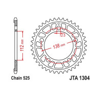JT Звезда цепного привода JTA1304.44