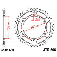 JT Звезда цепного привода JTR506.40