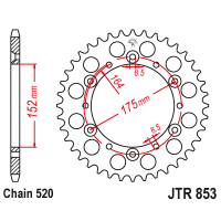 JT Звезда цепного привода JTR853.50