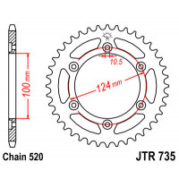 JT Звезда цепного привода JTR735.46