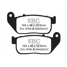 EBC Тормозные колодки полусинтетические